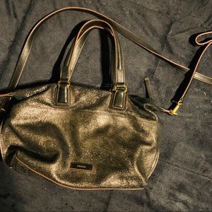 Sparkly rare fossil bag